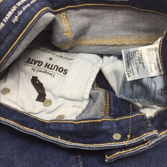 AG The Farrah High Waist Ankle Skinny Jeans (E11) - Picture 6 of 6